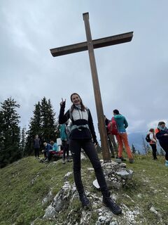 Foto de Kate Rusakova a lo largo del recorrido