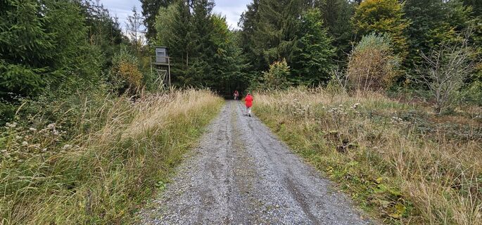 Photo de Michael Ganswind le long du parcours