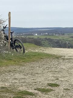 Foto von Frank Fuchs entlang der Tour