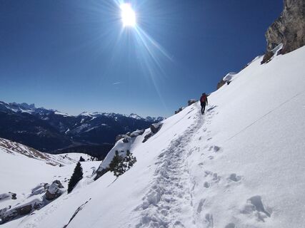 Foto von Daniele Bertorelle entlang der Tour