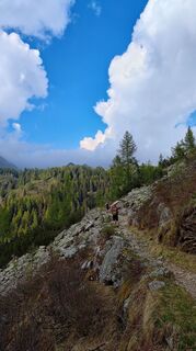 Foto von Matteo Pirola entlang der Tour
