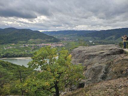 Foto von Marco entlang der Tour
