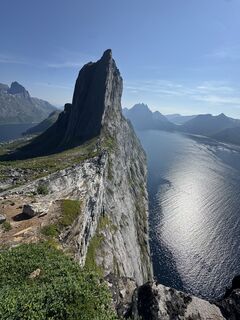 Foto von Martijn van den Broeke entlang der Tour
