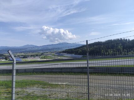 Foto von Barbara Galle entlang der Tour