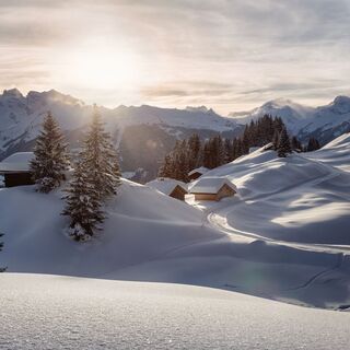 Winterlandschaft Bartholomäberg