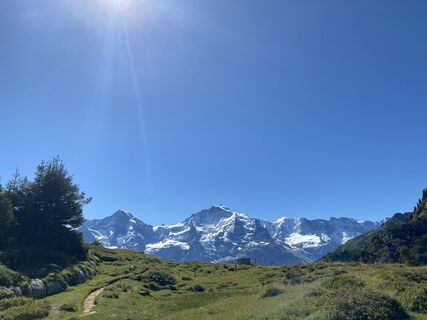 Foto von Babita entlang der Tour