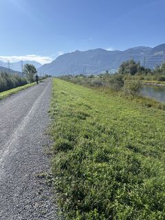 Foto de Ewald Zweifel a lo largo del recorrido