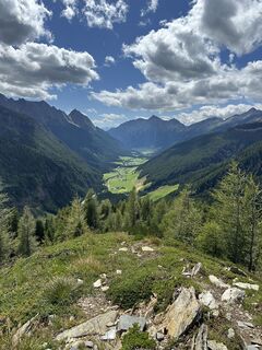 Foto von Albert Hettich entlang der Tour