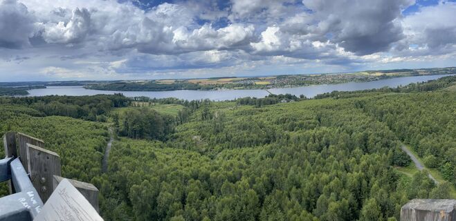 Blick vom Möhneseeturm 16.07.2024 