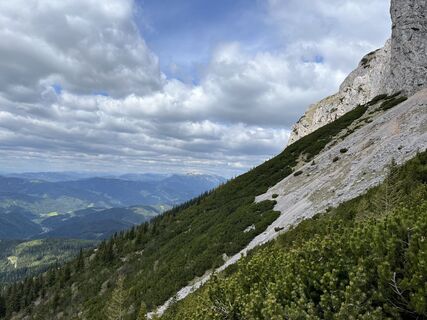 Photo de Andreas Hanzalek le long du parcours