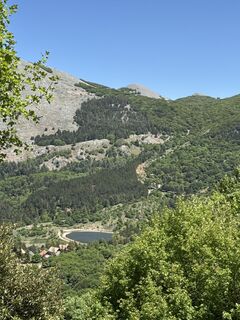 Foto von Ursula entlang der Tour