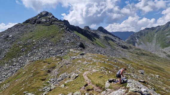 Foto von Petr Kobza entlang der Tour