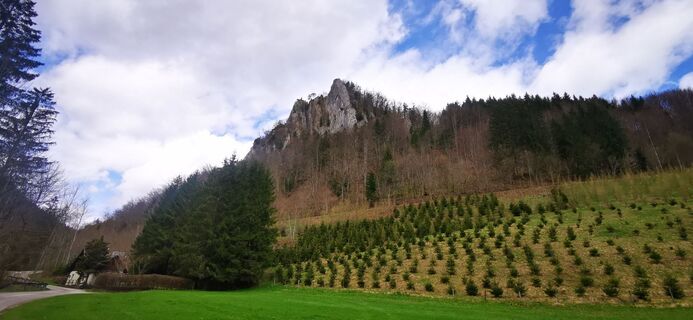 Foto von Klaus Lehner entlang der Tour