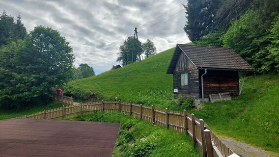 Foto von Franz Skumac entlang der Tour