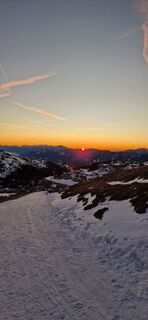 Dobi early bird Schneeschuhlaufen