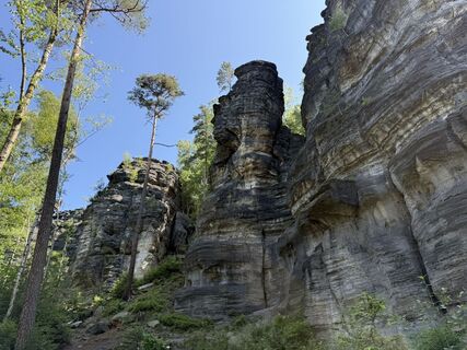 Foto von Norbert Herbig entlang der Tour