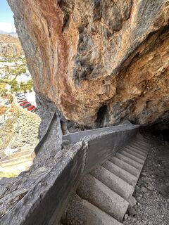 Photo de Micha le long du parcours