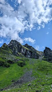Foto von Klaus Lehner entlang der Tour