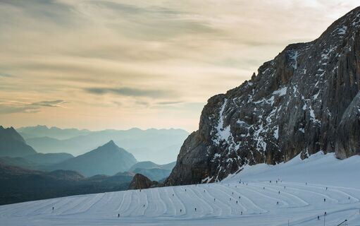 Die Gletscherloipe am Schladminger Gletscher