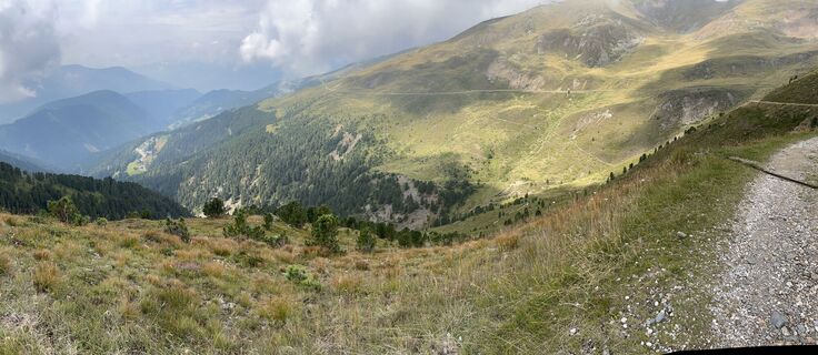 Foto fra Helmut Ertz underveis på turen