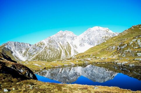Wanderziel von der Hütte - Essersee