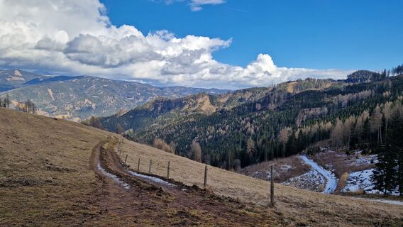 Foto von Herwig Danek entlang der Tour