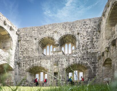 Burgruine Albeck Fenster
