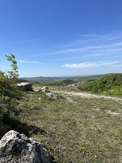 Foto de Lili Bártfai a lo largo del recorrido