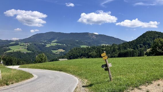 Foto von Robert Gerard entlang der Tour