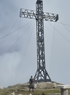 Foto de hannes Zederbauer a lo largo del recorrido