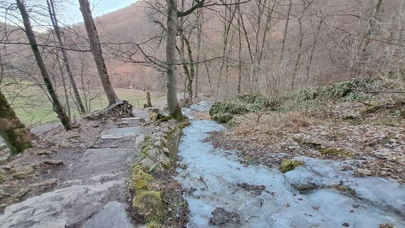 Foto von Frederick Müller entlang der Tour