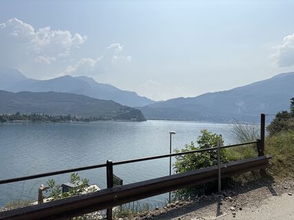 Foto von Heinz Sperl entlang der Tour