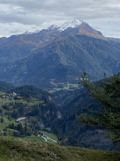 Photo de Daniel Bulfoni le long du parcours