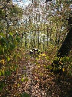 Foto von Marianna Tóth entlang der Tour