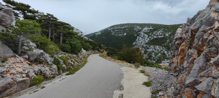 Foto von Eduard Stolz entlang der Tour