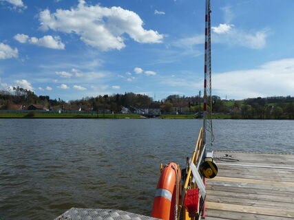 Abschluss der Tour:  Überquerung der Donau mit Fähre
