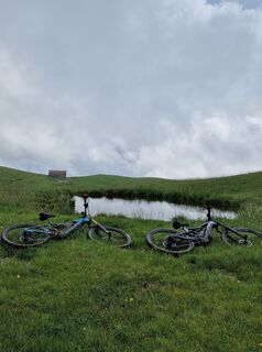 Foto von Cristian Mario Rota entlang der Tour