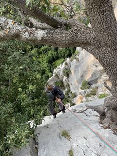 Photo de Marco Holzer le long du parcours