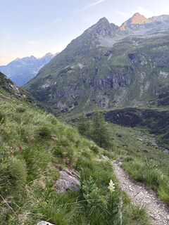 Foto von Jakob Grabner entlang der Tour