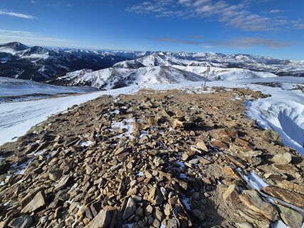 Foto von Arnulf Müller entlang der Tour