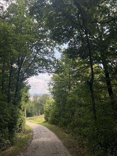 Foto von Marlene Hronicek entlang der Tour