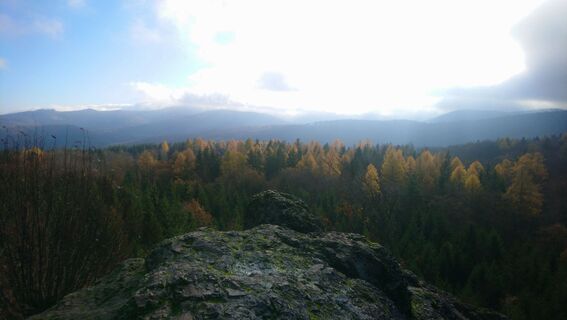 Fotografia z Betzenbergfex na trase