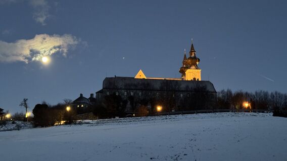Zdjęcie z Sebastian Hütter wzdłuż trasy