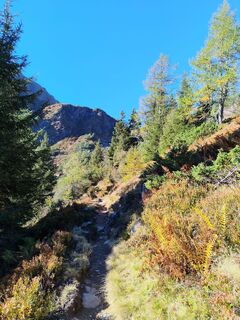 Anstieg zum Unteren Kaltenbachsee