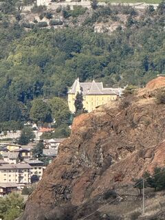 Fotografia z Manuela Sigrist na trase