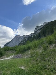 Photo de Herbert Müller le long du parcours