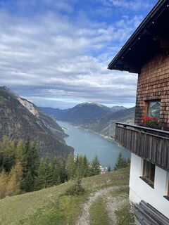 Foto von Reinhold Vogl entlang der Tour