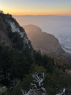 Foto von Aurelian Böhler entlang der Tour