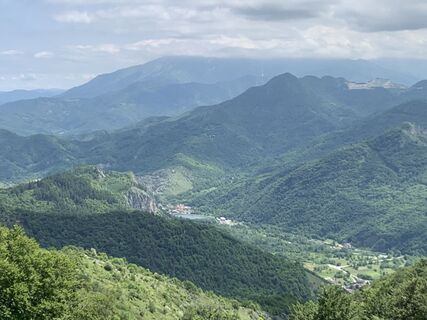 Foto de Toni Lerda a lo largo del recorrido