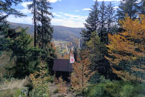 Rudolf-Jordan-Hütte auf dem Scheibenfelsen
